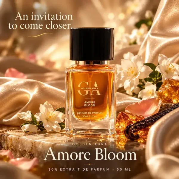 amore bloom 1st image Amore Bloom bottle – vanilla perfume for women in India