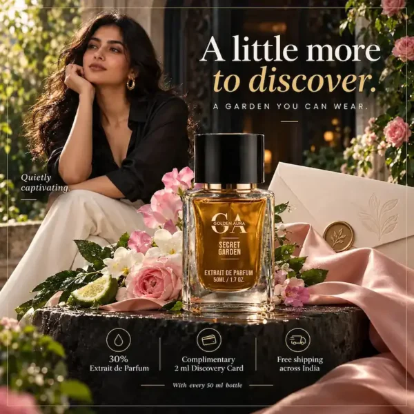 Secret Garden | Fresh Floral Perfume for Women India | 50 ml