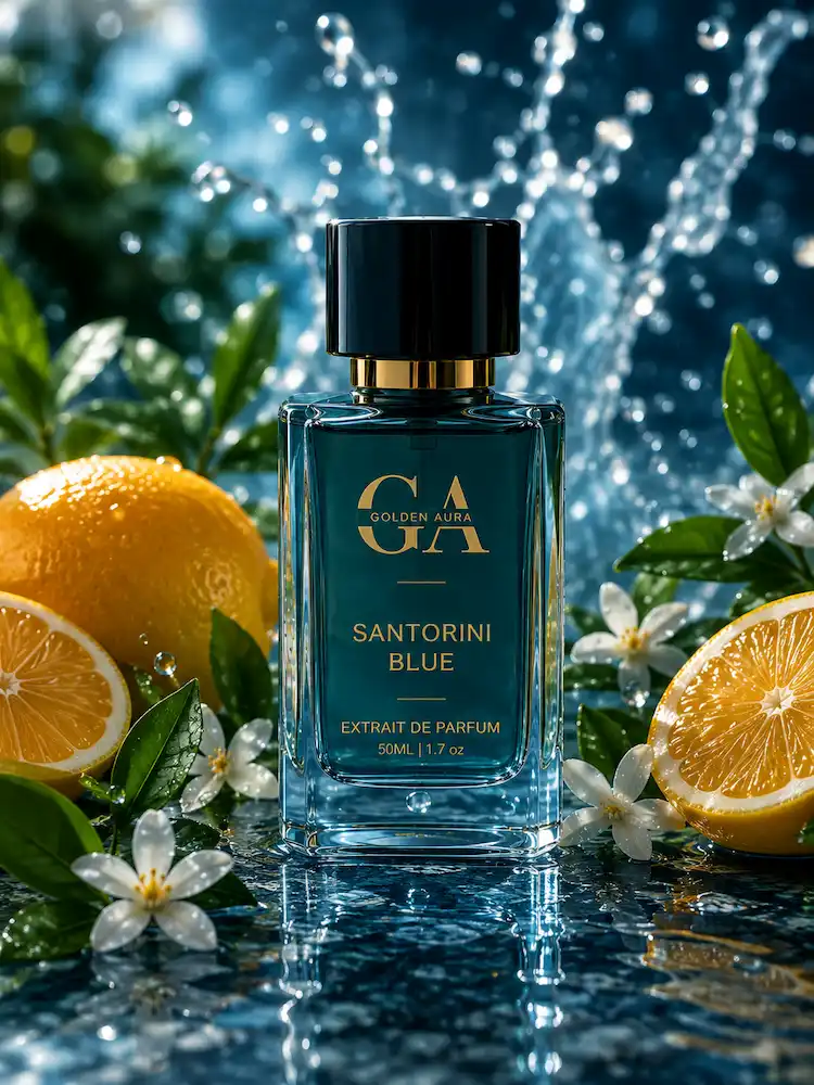Everyday fresh luxury perfume India — Golden Aura clean refreshing Extrait de Parfum