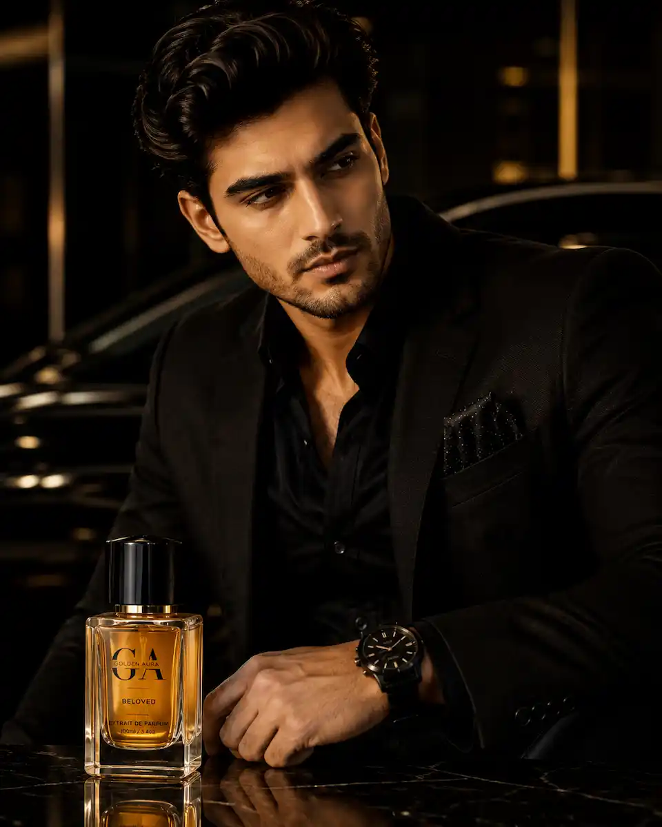 Golden Aura luxury perfume for men India